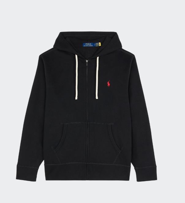 RL zip hoodie