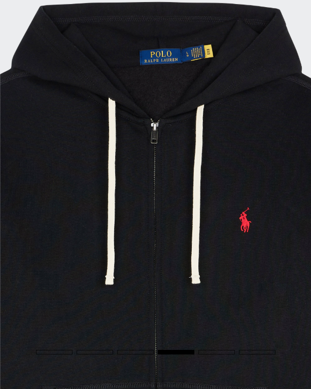 RL zip hoodie