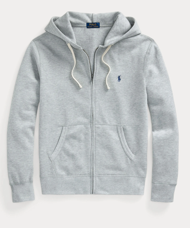 RL zip hoodie