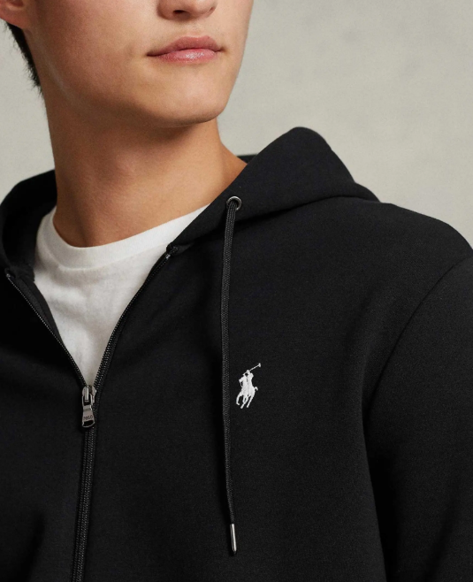 RL zip hoodie